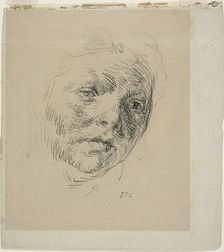 Study, c. 1872. Creator: Jean Francois Millet