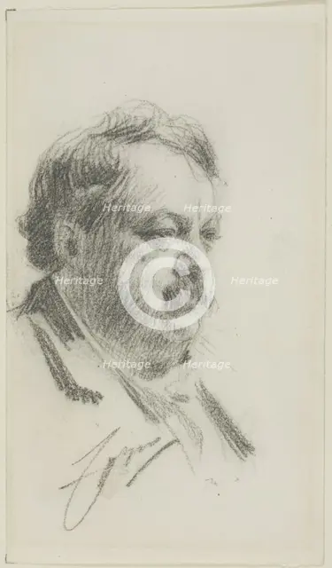 Study, c.1900. Creator: Anders Leonard Zorn.