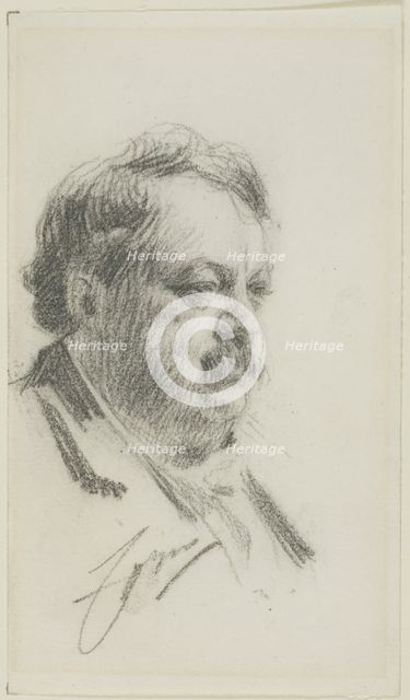 Study, c.1900. Creator: Anders Leonard Zorn.
