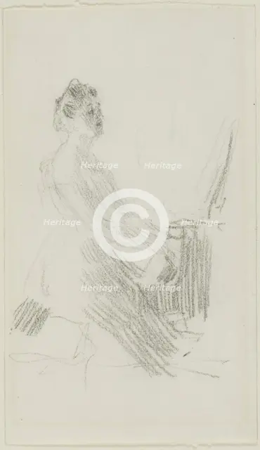 Study, c.1900. Creator: Anders Leonard Zorn.