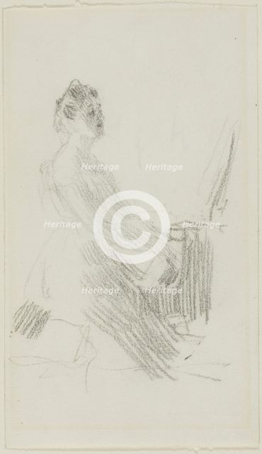 Study, c.1900. Creator: Anders Leonard Zorn.