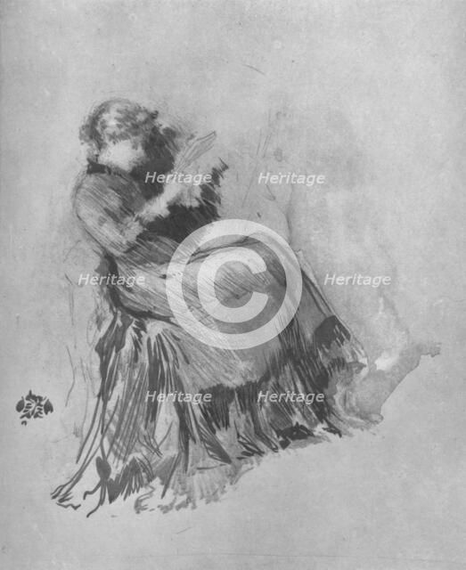 'Study', c1880, (1904). Artist: James Abbott McNeill Whistler.