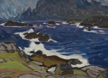 Study during a Storm. From Lofoten, 1930. Creator: Anna Katarina Boberg