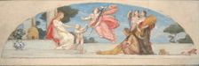 Study for mural, Union Trust Company Building, "The Sources of Wealth", ca. 1903. Creator: Kenyon Cox