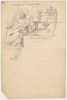 Study for "Marbles", 1890. Creator: James Henry Moser