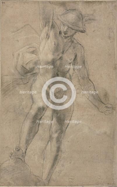 Study for Mercury, 1613/14. Creator: Giacomo Cavedone.