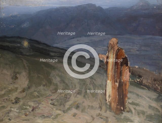 Study for Moses and the Burning Bush. Creator: Henry Ossawa Tanner.