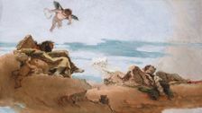Study for a Ceiling with the Personification of Counsel, before c. 1762. Creator: Giovanni Battista Tiepolo