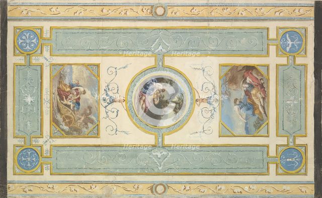 Study for a Ceiling, n.d.. Creator: Jean Jacques Lagrenee.