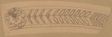 Study for a Border Design, 1890/1897. Creator: Charles Sprague Pearce