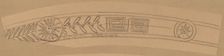 Study for a Border Design, 1890/1897. Creator: Charles Sprague Pearce
