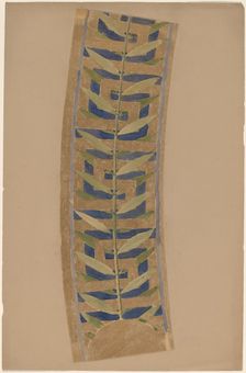 Study for a Border Design, 1890/1897. Creator: Charles Sprague Pearce