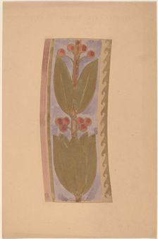 Study for a Border Design, 1890/1897. Creator: Charles Sprague Pearce