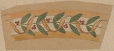 Study for a Border Design, 1890/1897. Creator: Charles Sprague Pearce