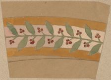 Study for a Border Design, 1890/1897. Creator: Charles Sprague Pearce
