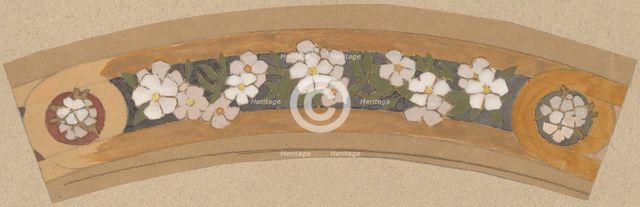 Study for a Border Design, 1890/1897. Creator: Charles Sprague Pearce.