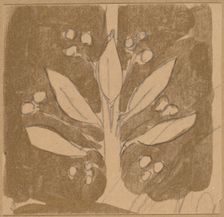 Study for a Border Design, 1890/1897. Creator: Charles Sprague Pearce