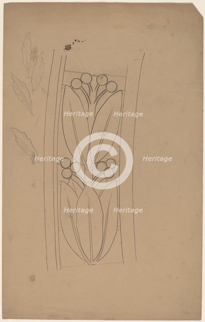 Study for a Border Design, 1890/1897. Creator: Charles Sprague Pearce.