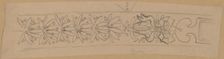 Study for a Border Design, 1890/1897. Creator: Charles Sprague Pearce