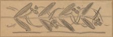 Study for a Border Design, 1890/1897. Creator: Charles Sprague Pearce