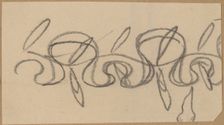Study for a Border Design, 1890/1897. Creator: Charles Sprague Pearce