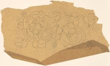 Study for a Border Design, 1890/1897. Creator: Charles Sprague Pearce