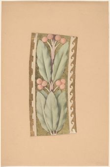 Study for a Border Design, 1890/1897. Creator: Charles Sprague Pearce