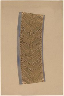 Study for a Border Design, 1890/1897. Creator: Charles Sprague Pearce