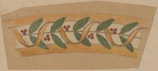 Study for a Border Design, 1890/1897. Creator: Charles Sprague Pearce