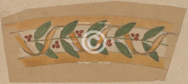 Study for a Border Design, 1890/1897. Creator: Charles Sprague Pearce.