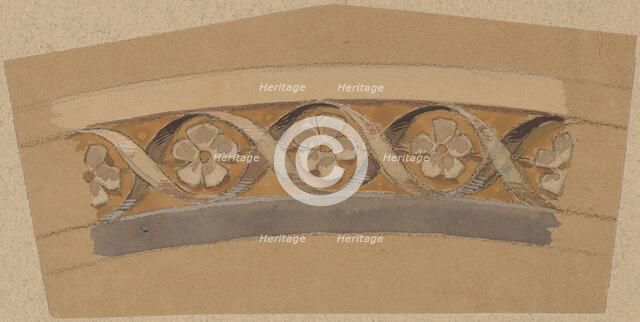 Study for a Border Design, 1890/1897. Creator: Charles Sprague Pearce.