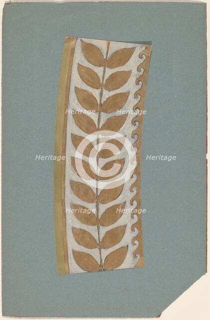 Study for a Border Design, 1890/1897. Creator: Charles Sprague Pearce.