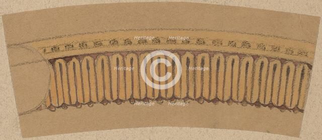 Study for a Border Design, 1890/1897. Creator: Charles Sprague Pearce.