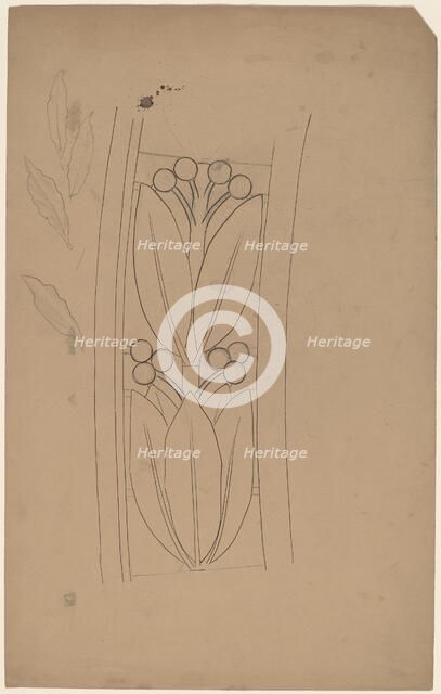 Study for a Border Design, 1890/1897. Creator: Charles Sprague Pearce.