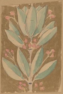 Study for a Border Design, 1890/1897. Creator: Charles Sprague Pearce