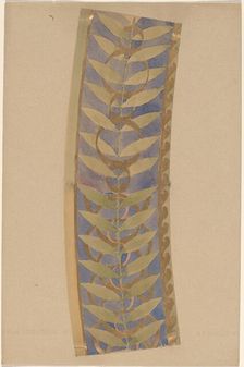 Study for a Border Design, 1890/1897. Creator: Charles Sprague Pearce