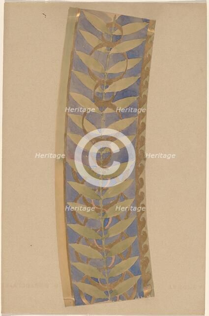 Study for a Border Design, 1890/1897. Creator: Charles Sprague Pearce.