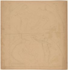 Study for a Border Design [verso], 1890/1897. Creator: Charles Sprague Pearce
