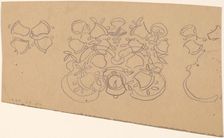 Study for a Border Design [verso], 1890/1897. Creator: Charles Sprague Pearce