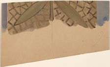Study for a Border Design [recto], 1890/1897. Creator: Charles Sprague Pearce