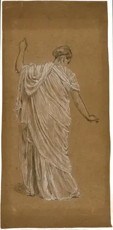 Study for "A Garden", c. 1869. Creator: Albert Joseph Moore