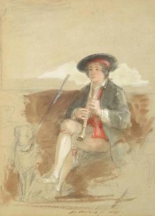 Study for "A Gentle Shepherd", 1825. Creator: David Wilkie
