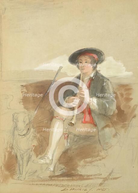 Study for "A Gentle Shepherd", 1825. Creator: David Wilkie.