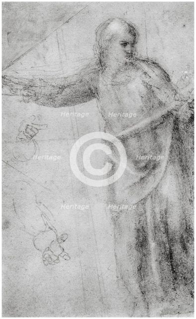 Study for a figure of Christ, c1555 (1958). Artist: Unknown