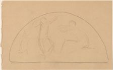 Study for a Lunette, 1890/1897. Creator: Charles Sprague Pearce