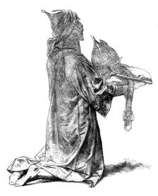 Study for a Saracen, for The Captivity of St Louis c1880-1882.Artist: Alexandre Cabanel