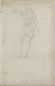Study for a St John the Baptist. Verso: An Eye, late 15th-early 16th century. Artist: Perugino