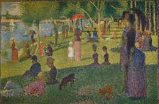 Study for A Sunday on La Grande Jatte 1884. Artist: Georges-Pierre Seurat