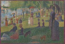 Study for "A Sunday on La Grande Jatte", 1884. Creator: Georges-Pierre Seurat