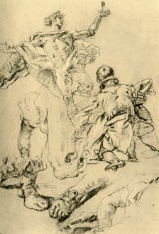Study for a page in the Kaisersaal 1751-1752, (1928). Artist: Giovanni Battista Tiepolo